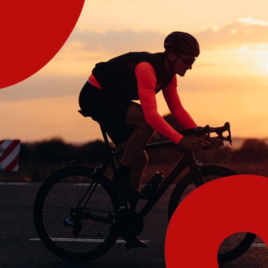 Cyclist athlete